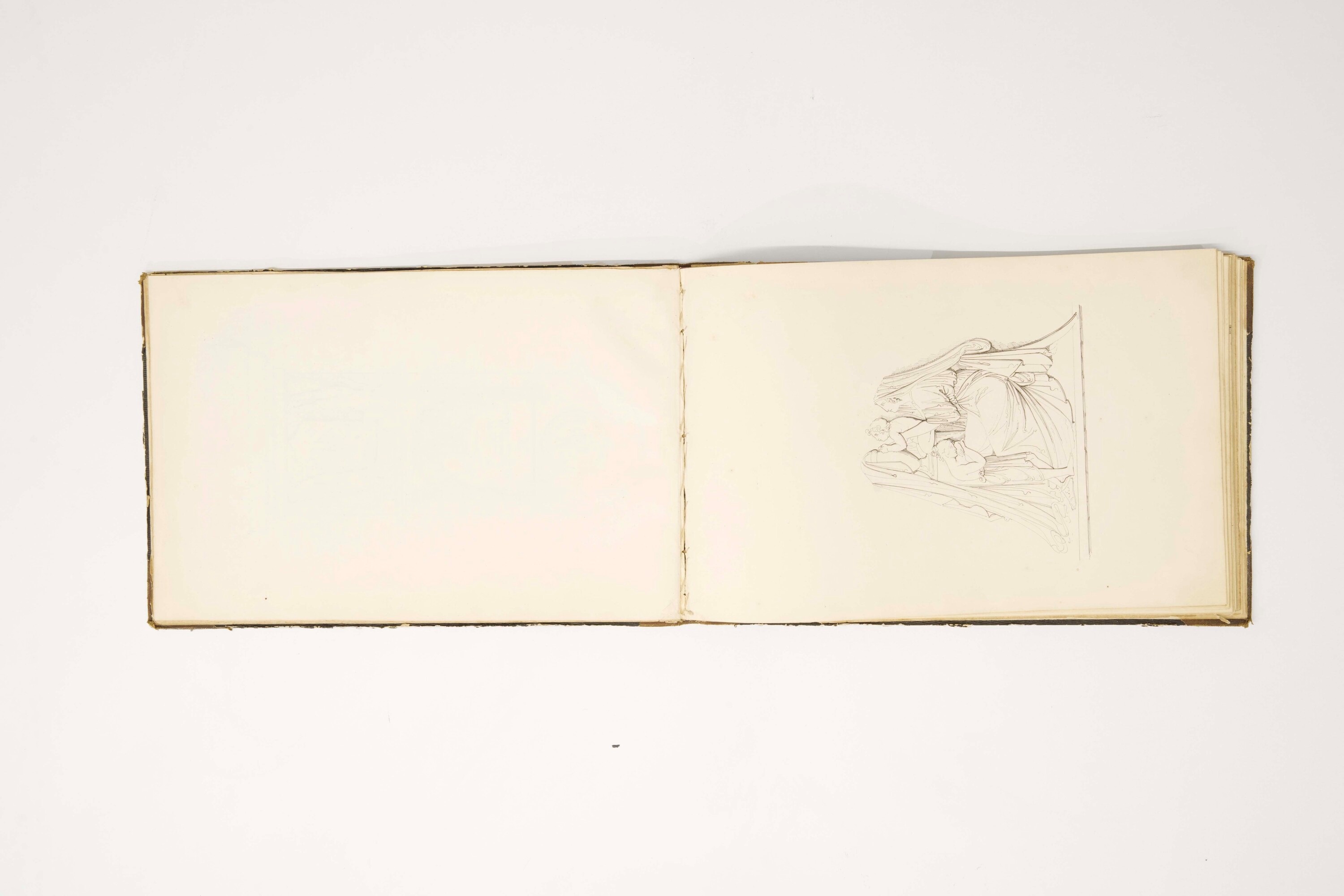 Schizzi dello scultore Santo Varni disegnati nel 1833