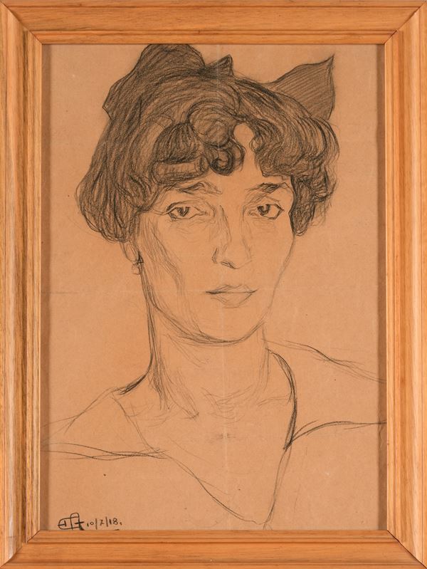 Alberto Helios Gagliardo - Ritratto femminile