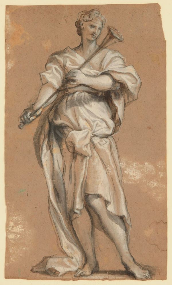 Scuola genovese del XVIII secolo Studio di figura