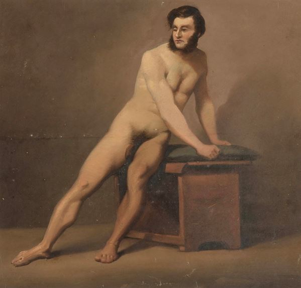 Scuola italiana del XIX secolo Studio accademico
