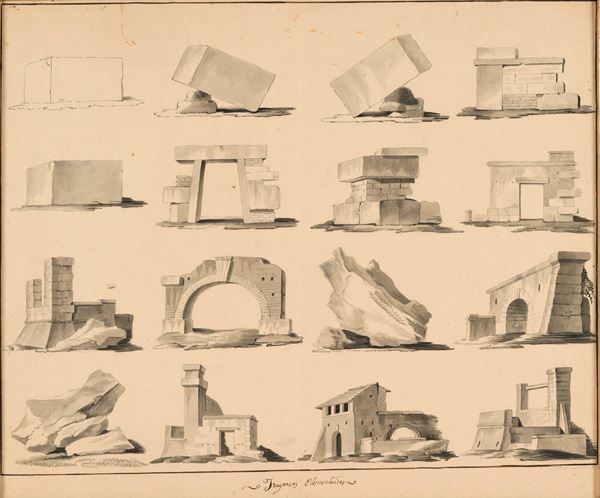 Scuola del XIX secolo Fragmens Elementaires