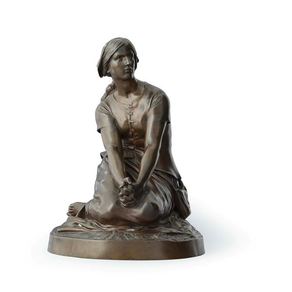 Da Henri-Michelle Chapu (1833-1891) Giovanna d'Arco a Domrémy