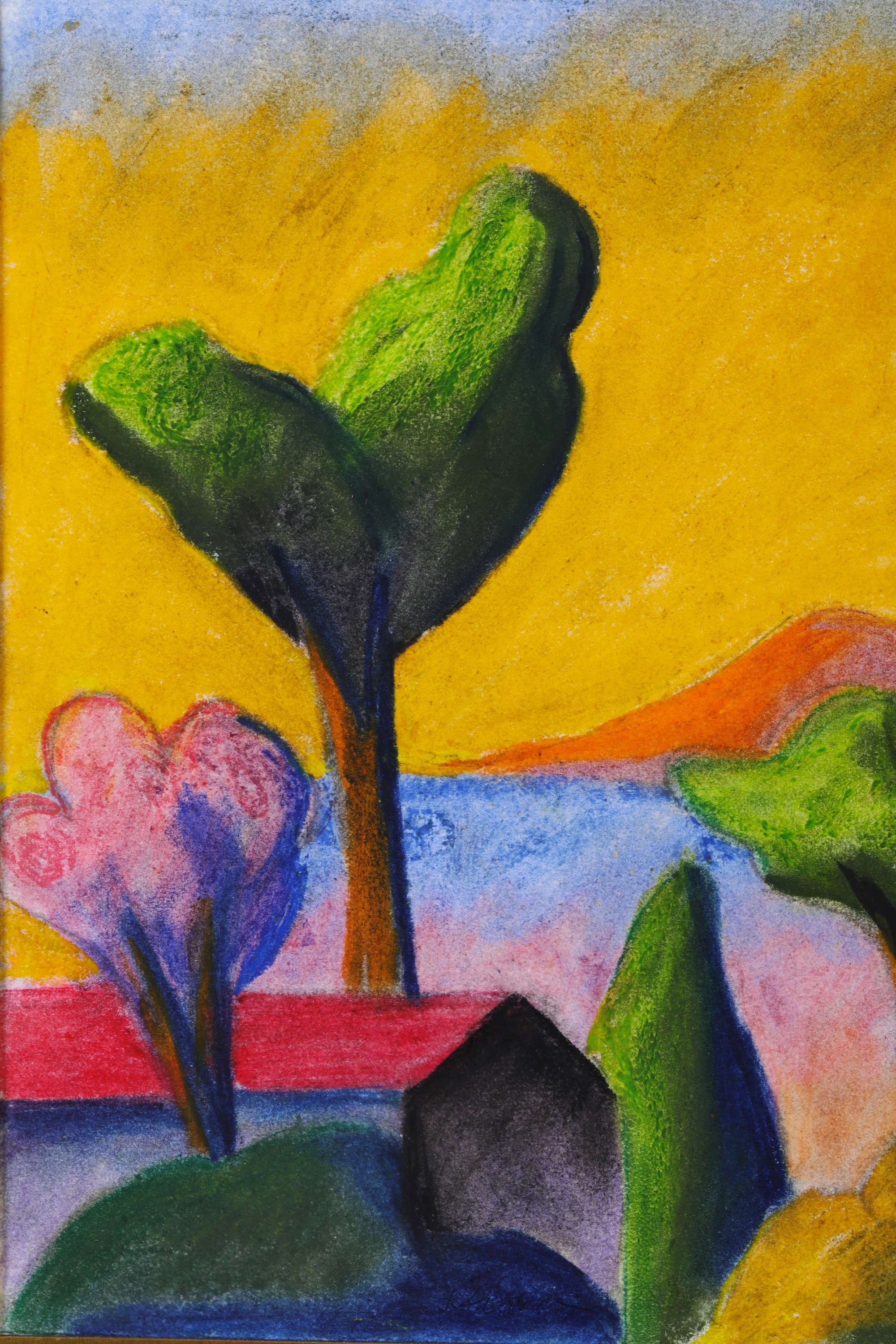 Salvo - Senza titolo (pastelli e olio su carta, 2001-2009)
