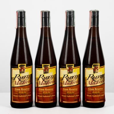 Rum, Malecon Gran Reserva 8 Anos, 40% Vol, 4 Bottiglie da 70cl