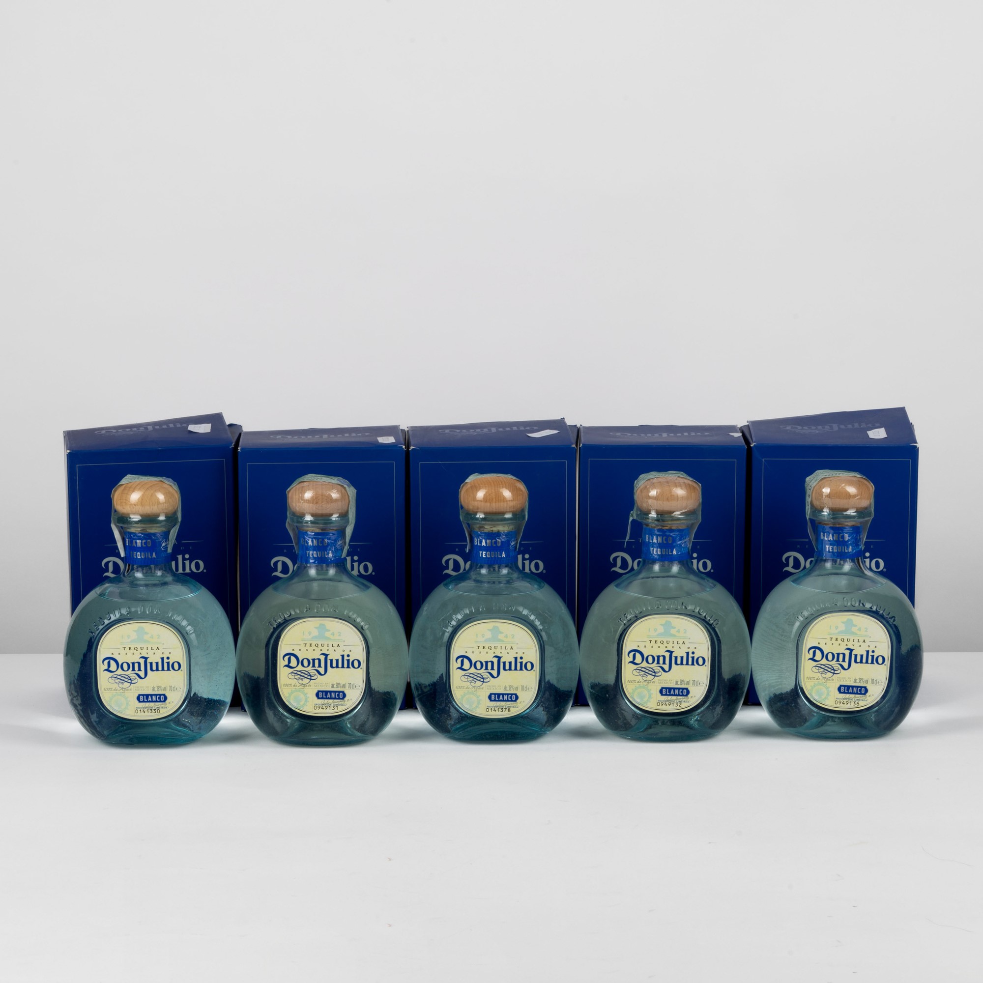 Don Julio, Tequila - 5 Bottiglie 75cl, 38% Vol.