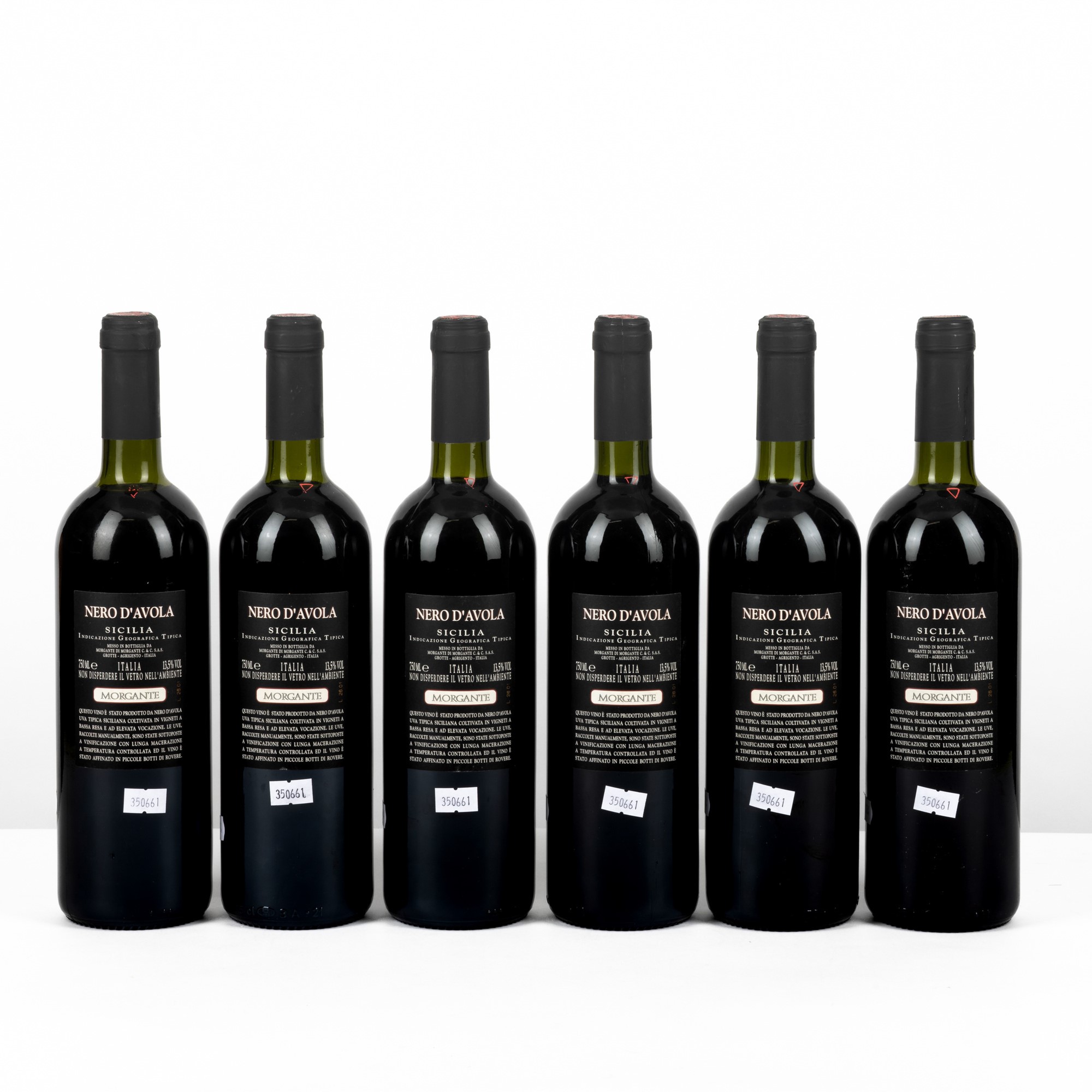 Morgante, Nero D'Avola 2000, 6 Bottiglie da 75cl