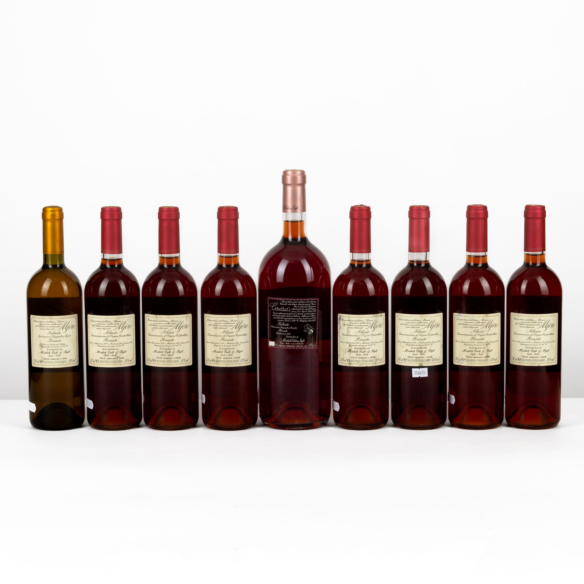 Mjere & Cerasa, Michele Calo & Figli - Vini assortiti e etichette originali