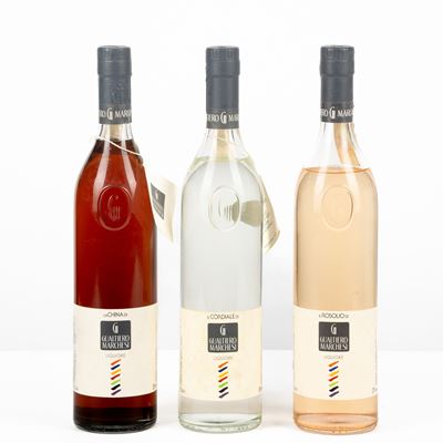 Gualtiero Marchesi, Selezione di liquori e cordiali