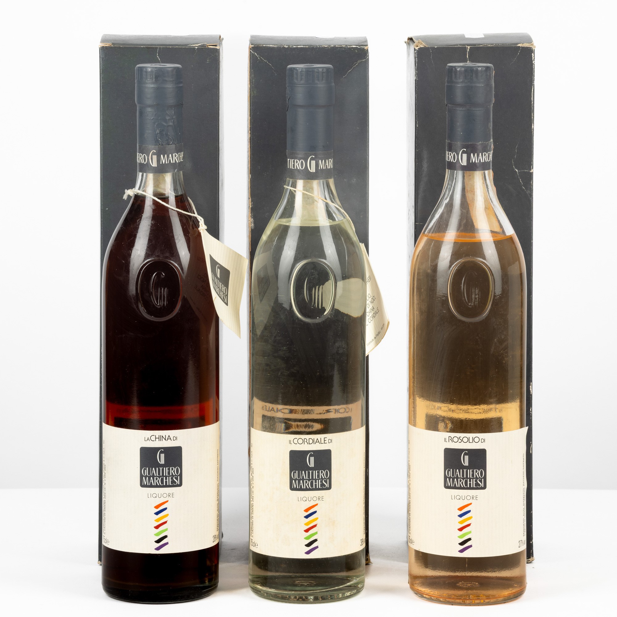 Gualtiero Marchesi, Selezione di liquori e cordiali