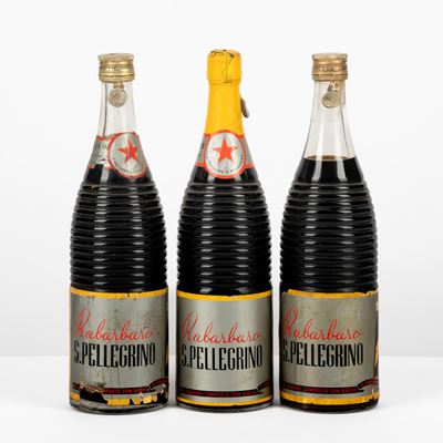 S.Pellegrino, Rabarbaro, 3 Bottiglie 100 cl