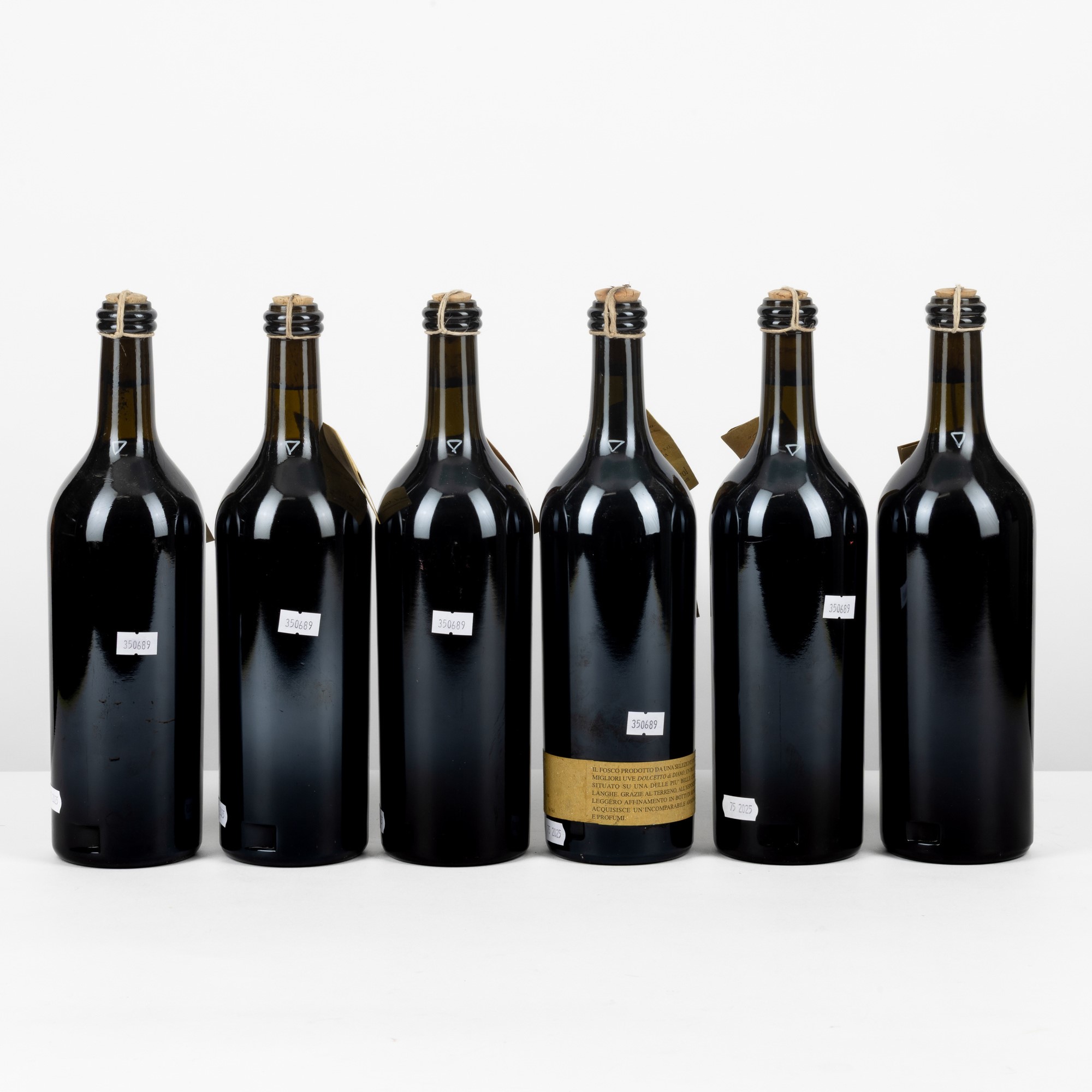 Fosco Salvano, Diano D'Alba, 6 bottiglie (2001, 2003, 2006, 2007), 75 cl ciascuna