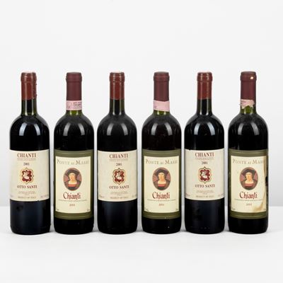 Chianti, Ponte Ai Massi & Otto Santi, 2001, 6 bottiglie da 75 cl