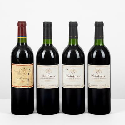Baron Philippe De Rothschild, Bordeaux - 4 bottiglie 75cl, 3 bottiglie 1997 e 1 bottiglia 1998 Re...