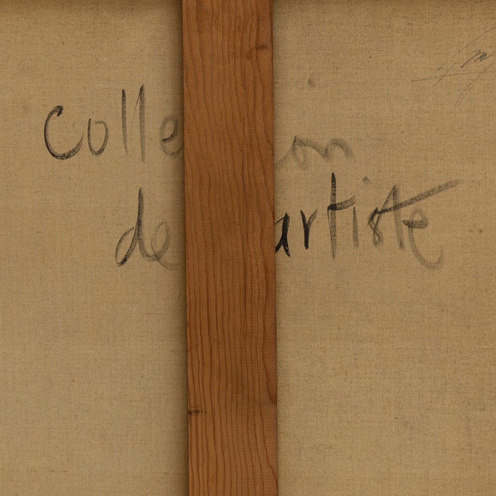Philipp Martin - B. 10, tecnica mista su tela, 1960