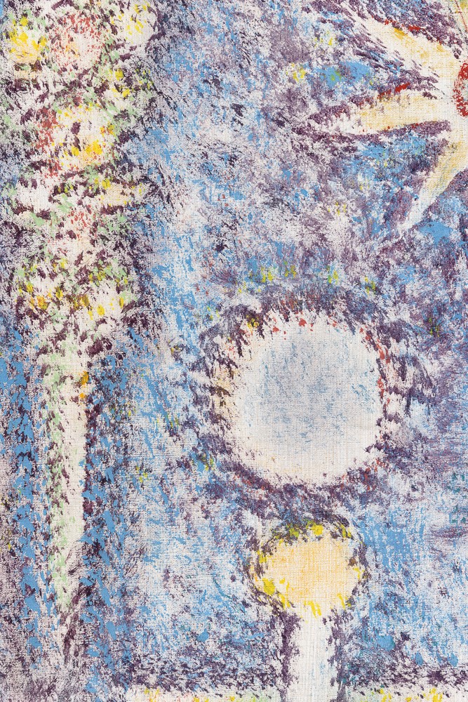 Philipp Martin - B. 10, tecnica mista su tela, 1960
