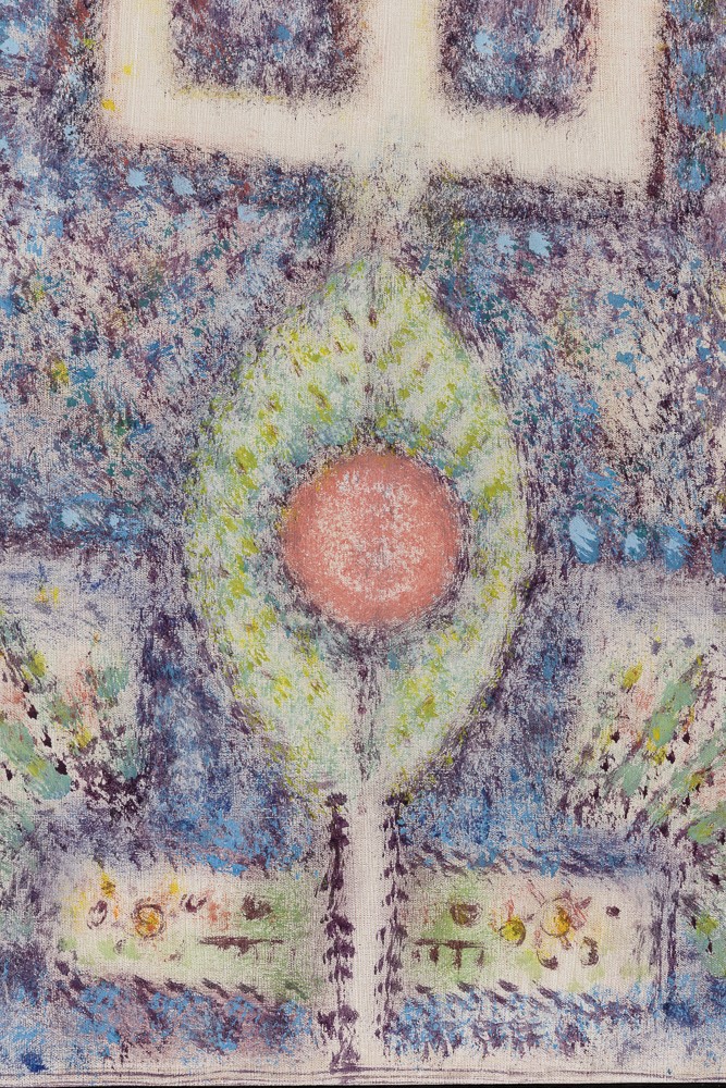 Philipp Martin - B. 10, tecnica mista su tela, 1960