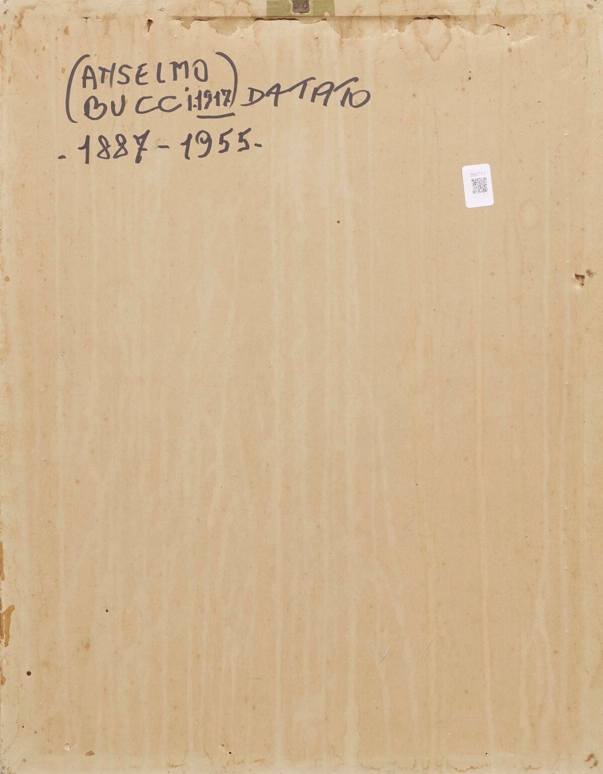 Anselmo Bucci - Stampa Raffigurante Palazzo San Giorgio Genova