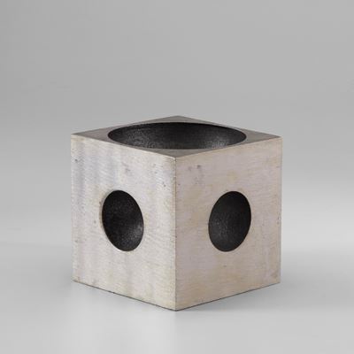 Scultura in alluminio pressofuso