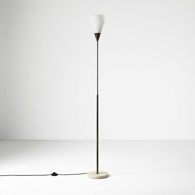 Giuseppe Ostuni : Lampada da terra mod. 340PX  - Auction Design - Cambi Casa d'Aste