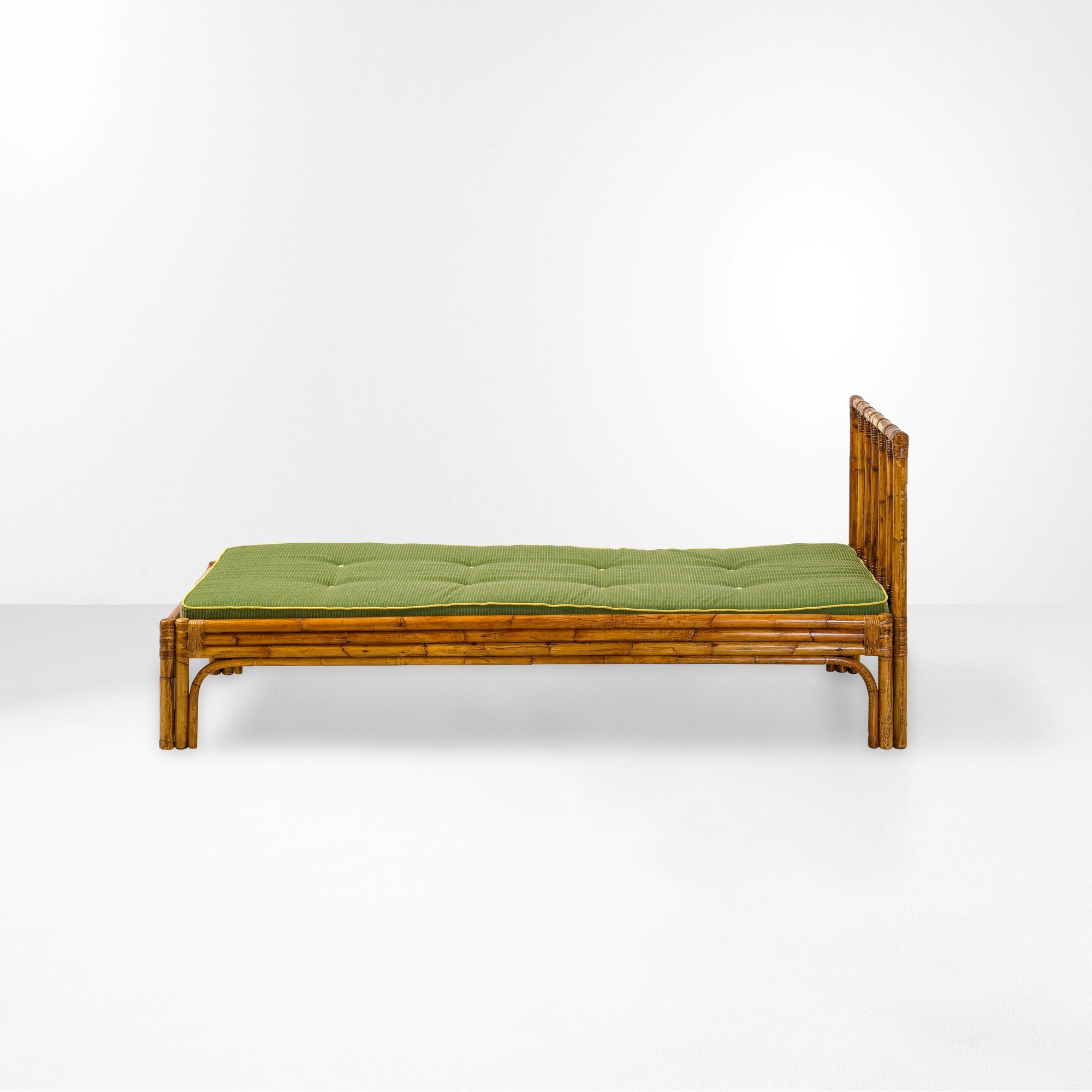 Vivai del Sud - Daybed in bambù e canna d’India con materasso capitonné