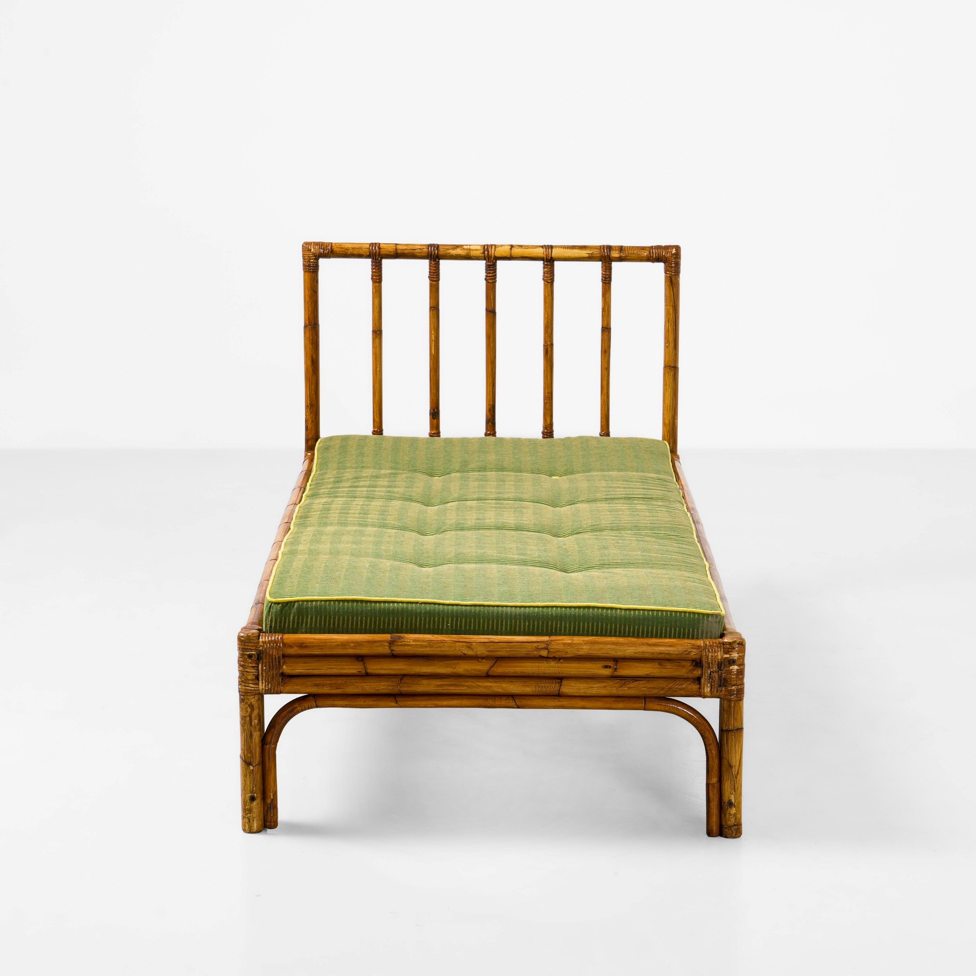 Vivai del Sud - Daybed in bambù e canna d’India con materasso capitonné