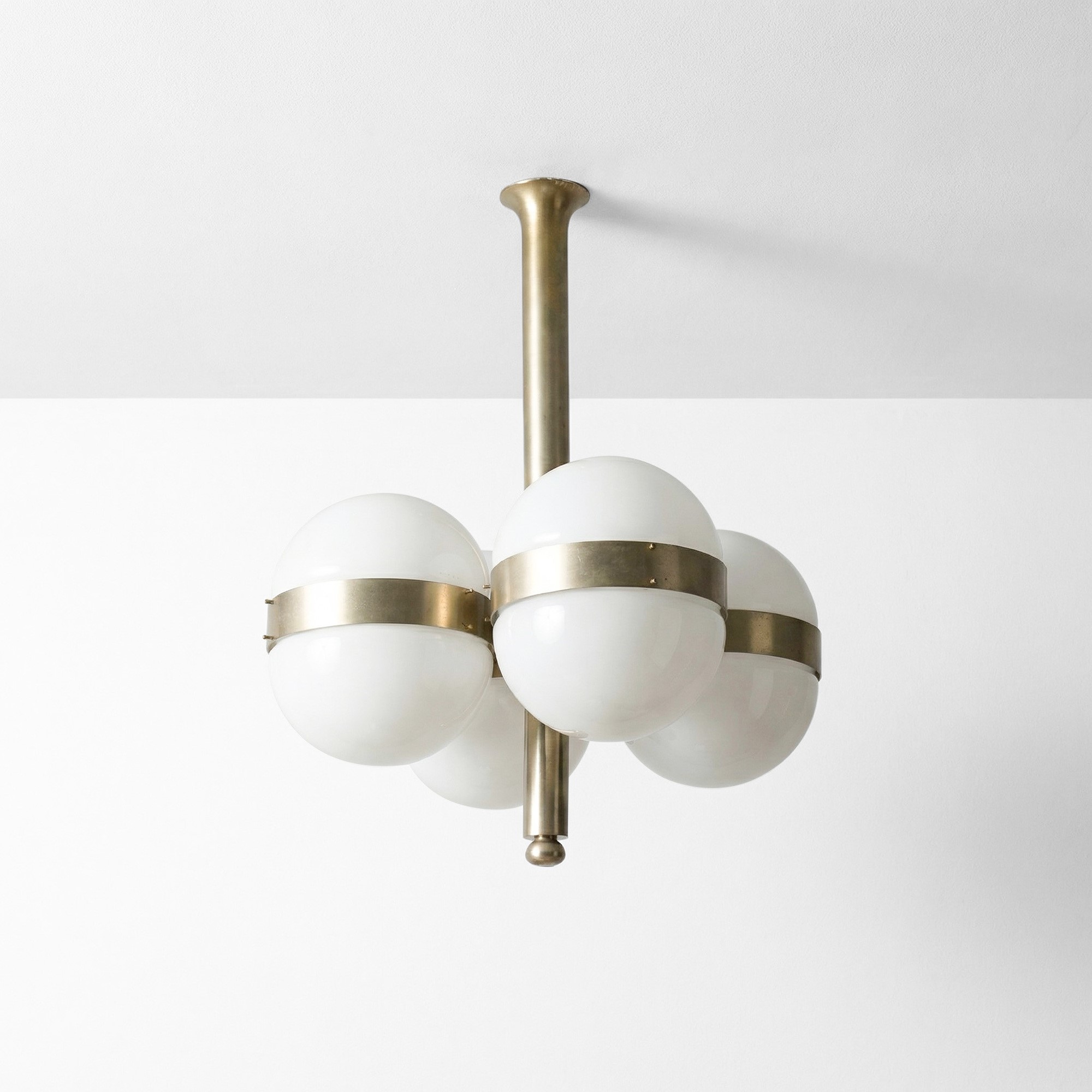 Sergio Mazza - Lampada a sospensione mod. Tetraclio