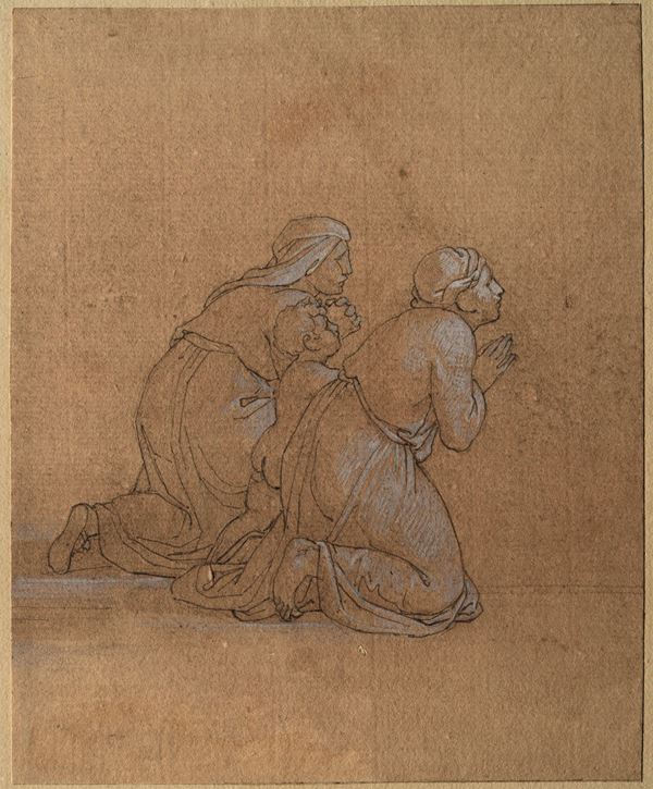 Vincenzo Camuccini - Due figure in preghiera