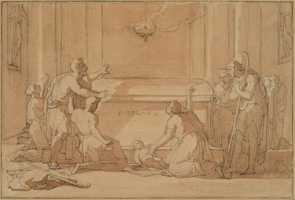 Vincenzo Camuccini - Scena di supplica