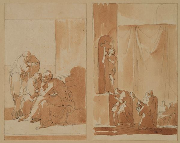 Vincenzo Camuccini - Studi per gruppi di figure