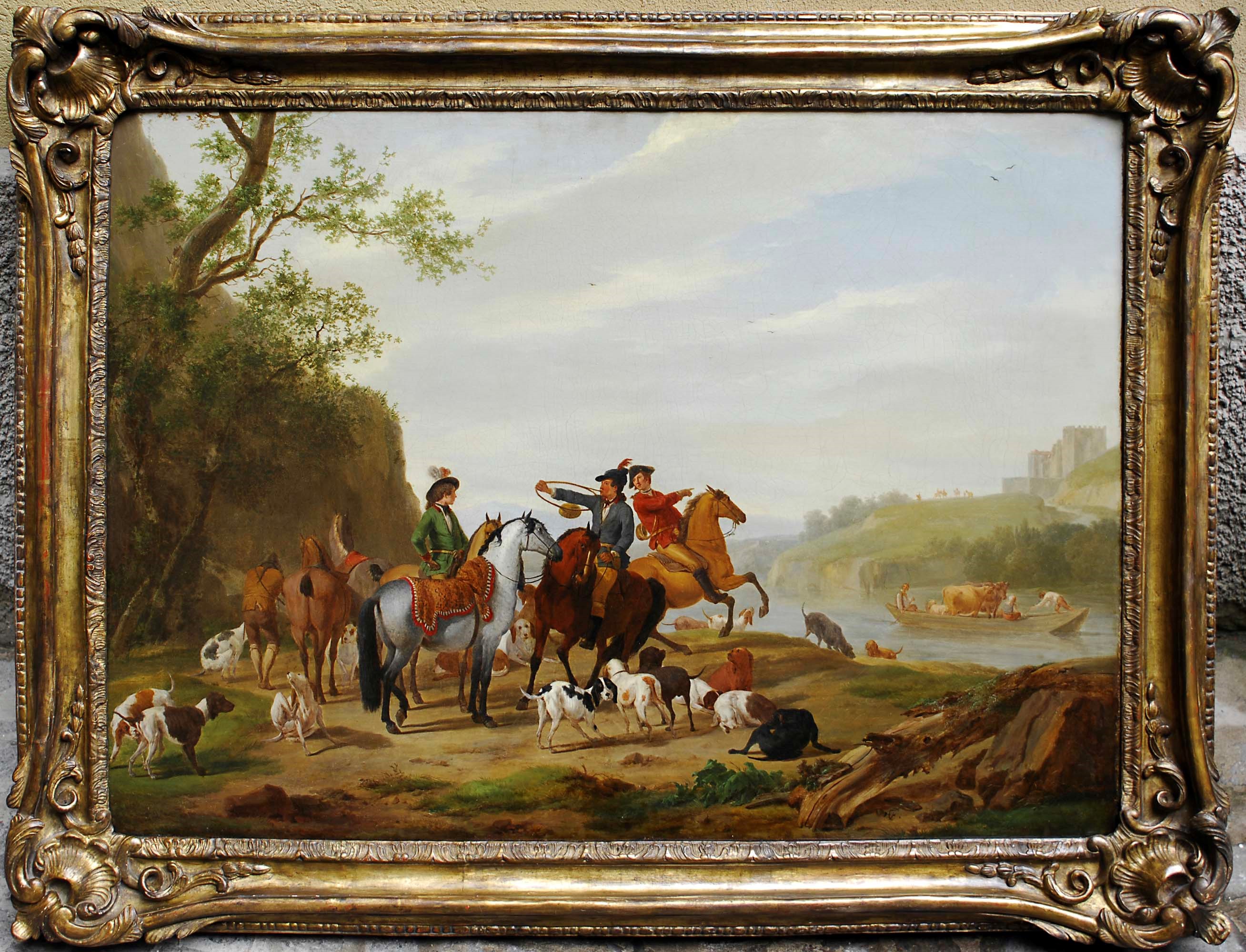 Francesco Casanova - Scena di Caccia