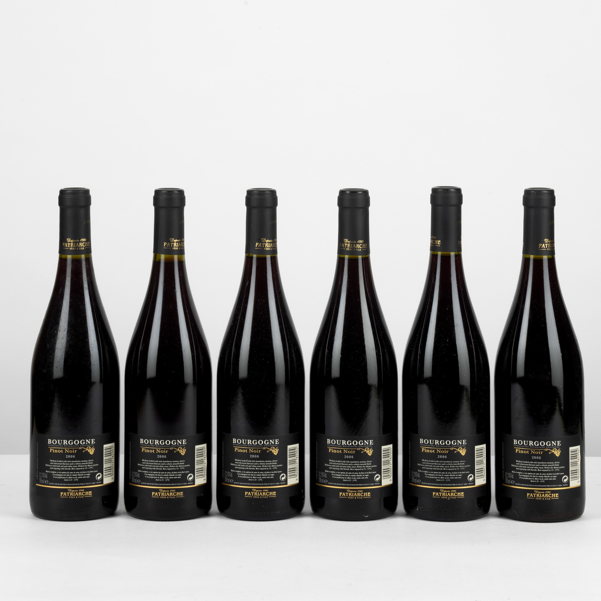 Patriarche Pere & Fils, Bourgogne Pinot Noir 2006 - 12 Bottiglie da 75cl