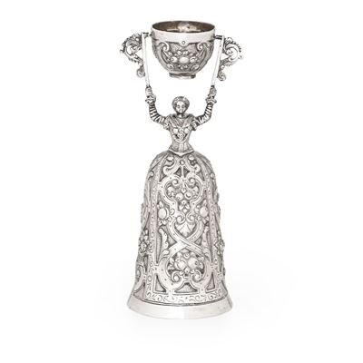 Argenteria belga del XX secolo, Coppa dell’amore (argento fuso e sagomato)