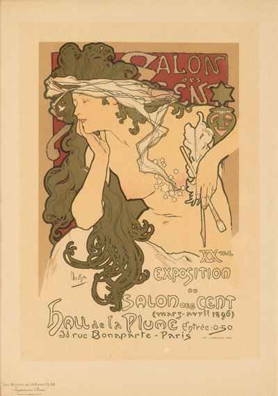 Exposition Du Salon Des Cent - Les Maîtres De L’affiche Pl 94
