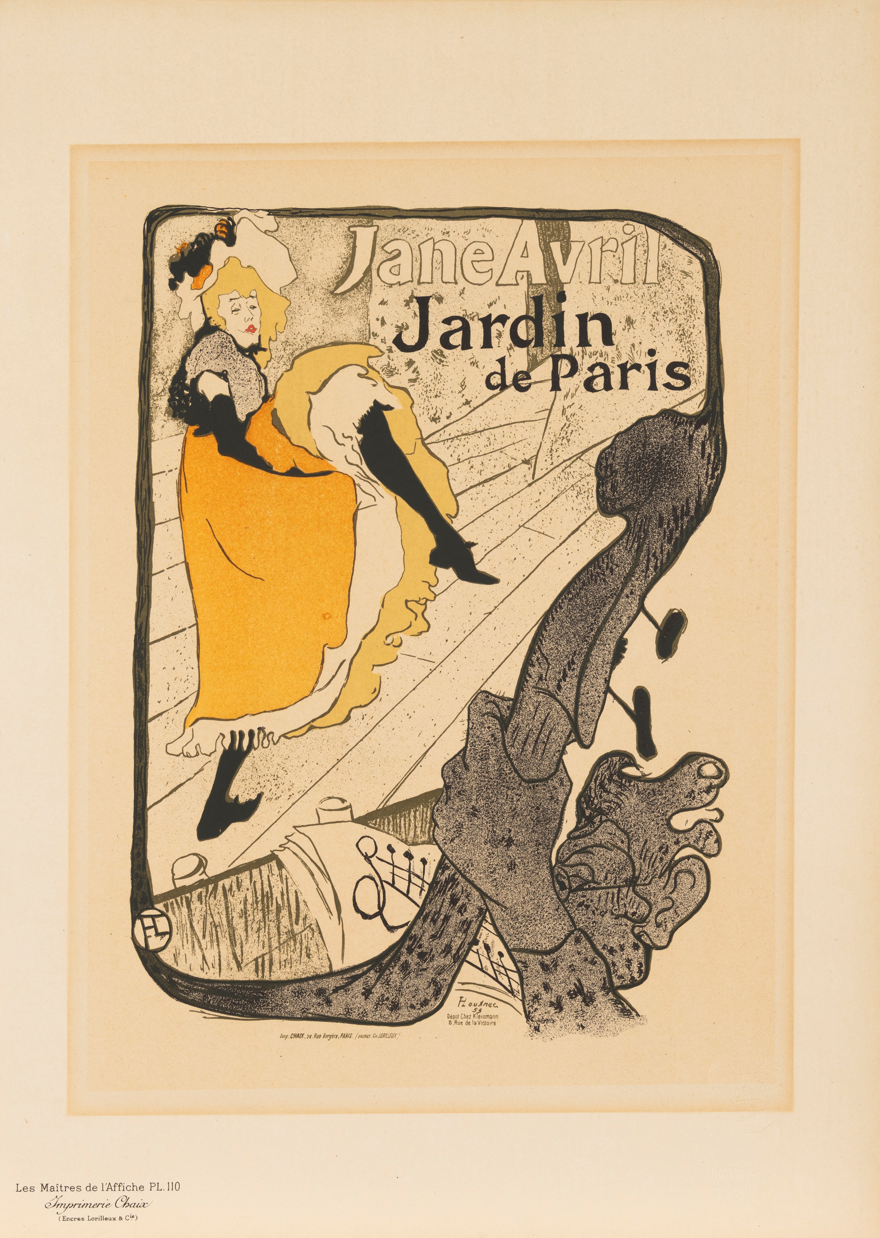 Henri De Toulouse-lautrec - Moulin Rouge Bal & Jardin De Paris - Les Maîtres De L’affiches