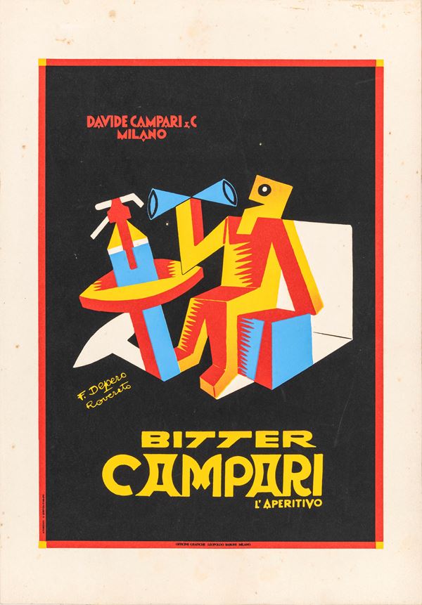 Fortunato Depero - Bitter Campari.