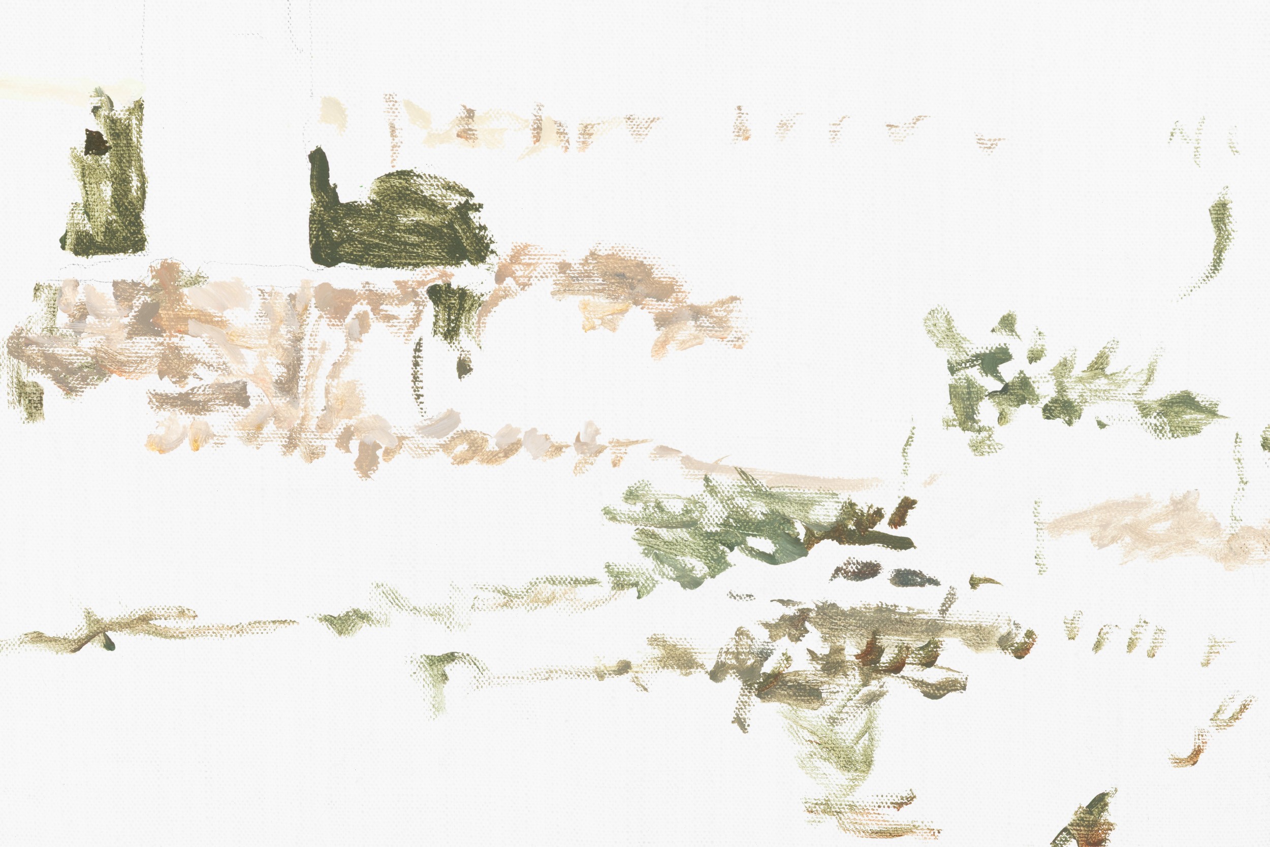 Gianluca di Pasquale - Paesaggio Andaluso, olio su tela