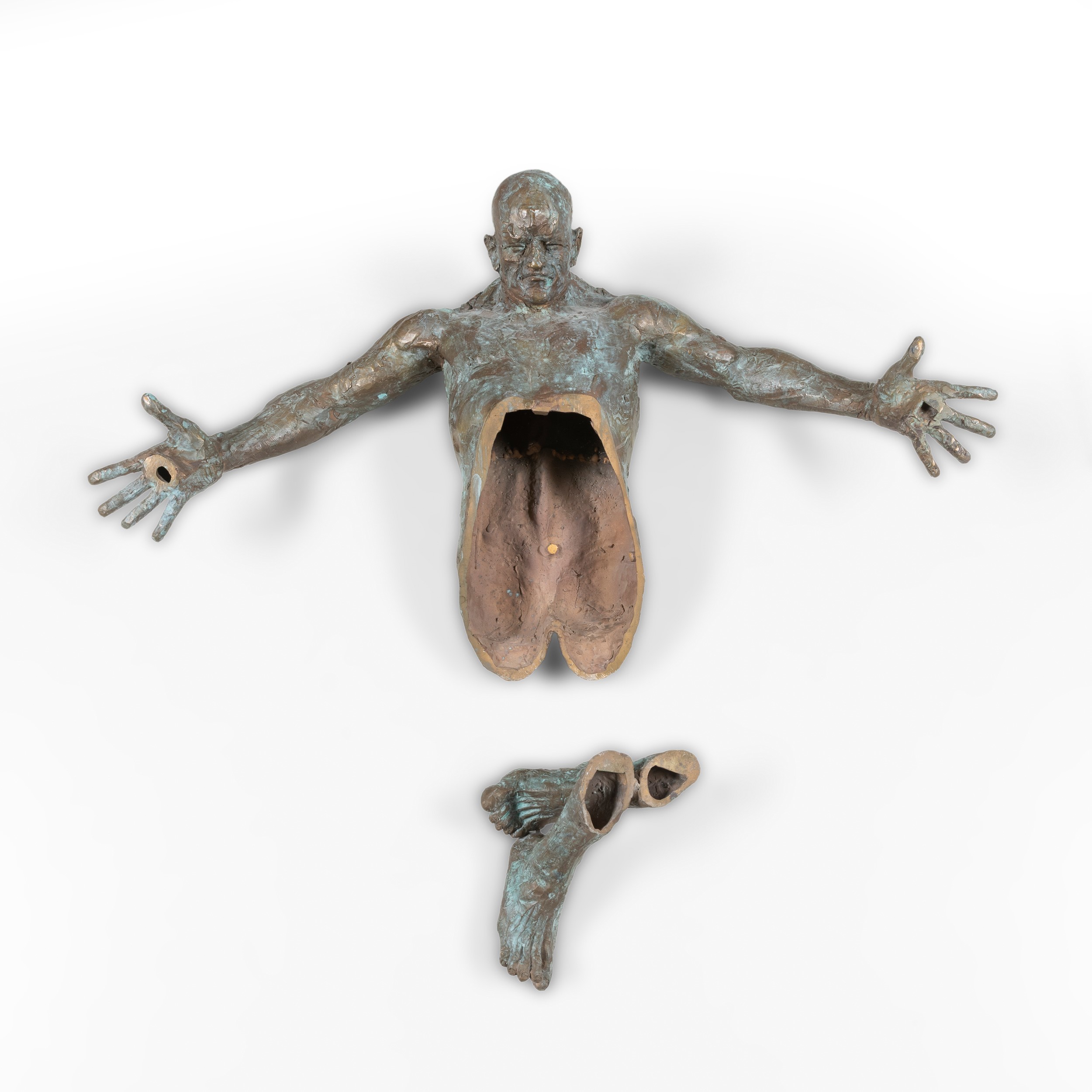 Matteo Pugliese - Dragonfly, scultura in bronzo