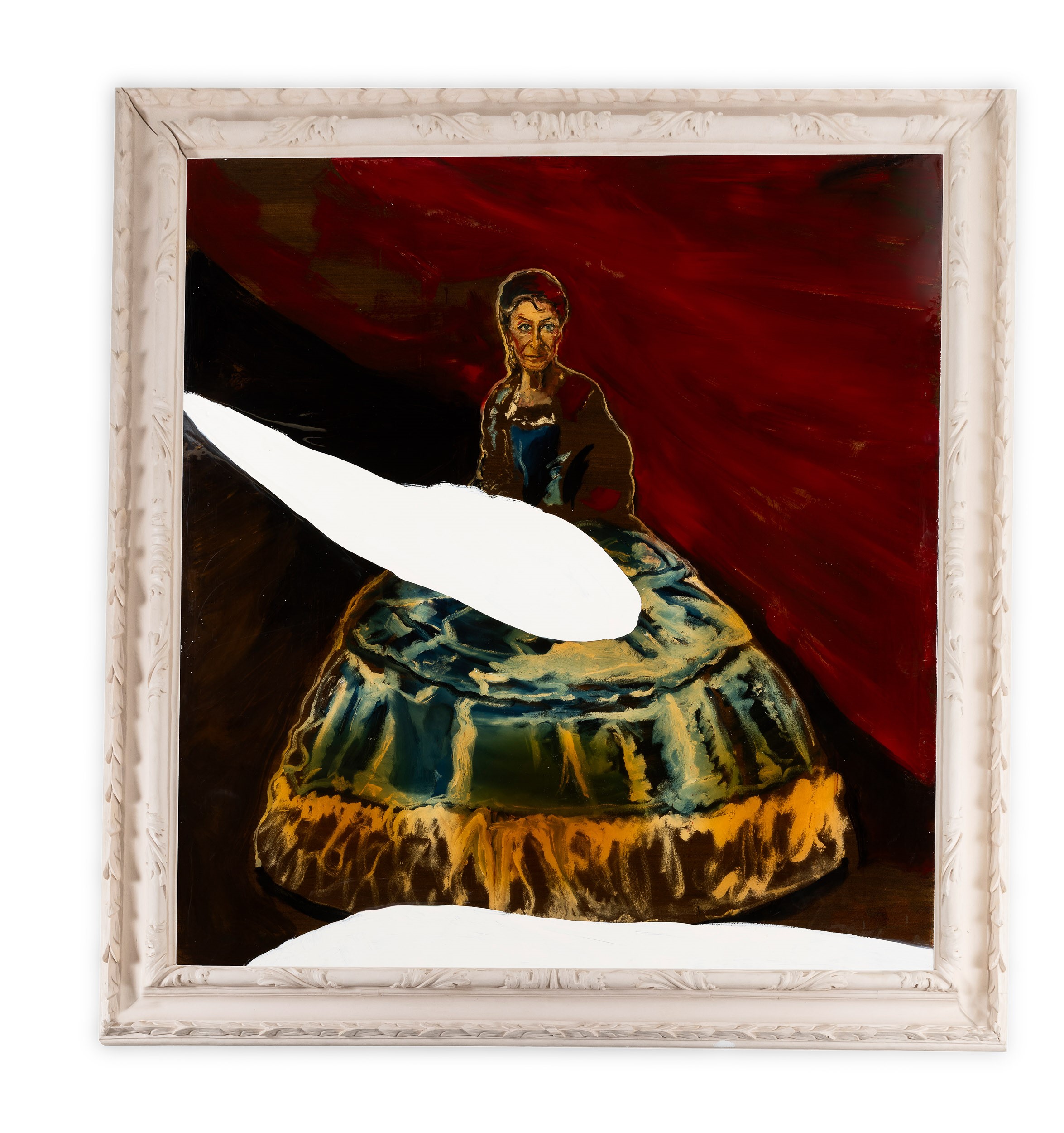 Julian Schnabel - Carlina (1998), olio, resina, smalto su tela