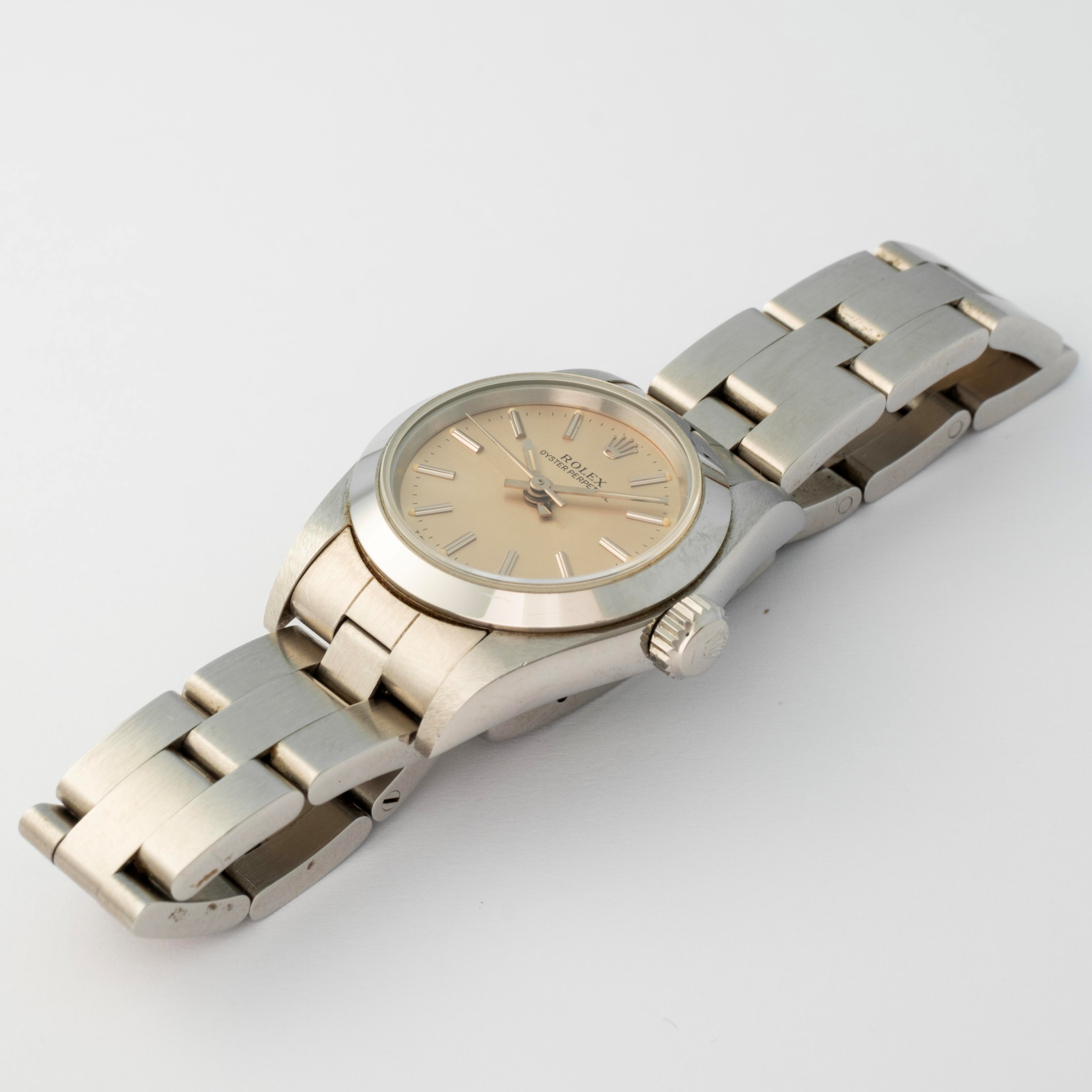 Rolex - Oyster Perpetual Lady ref. 67180, acciaio, circa 1993