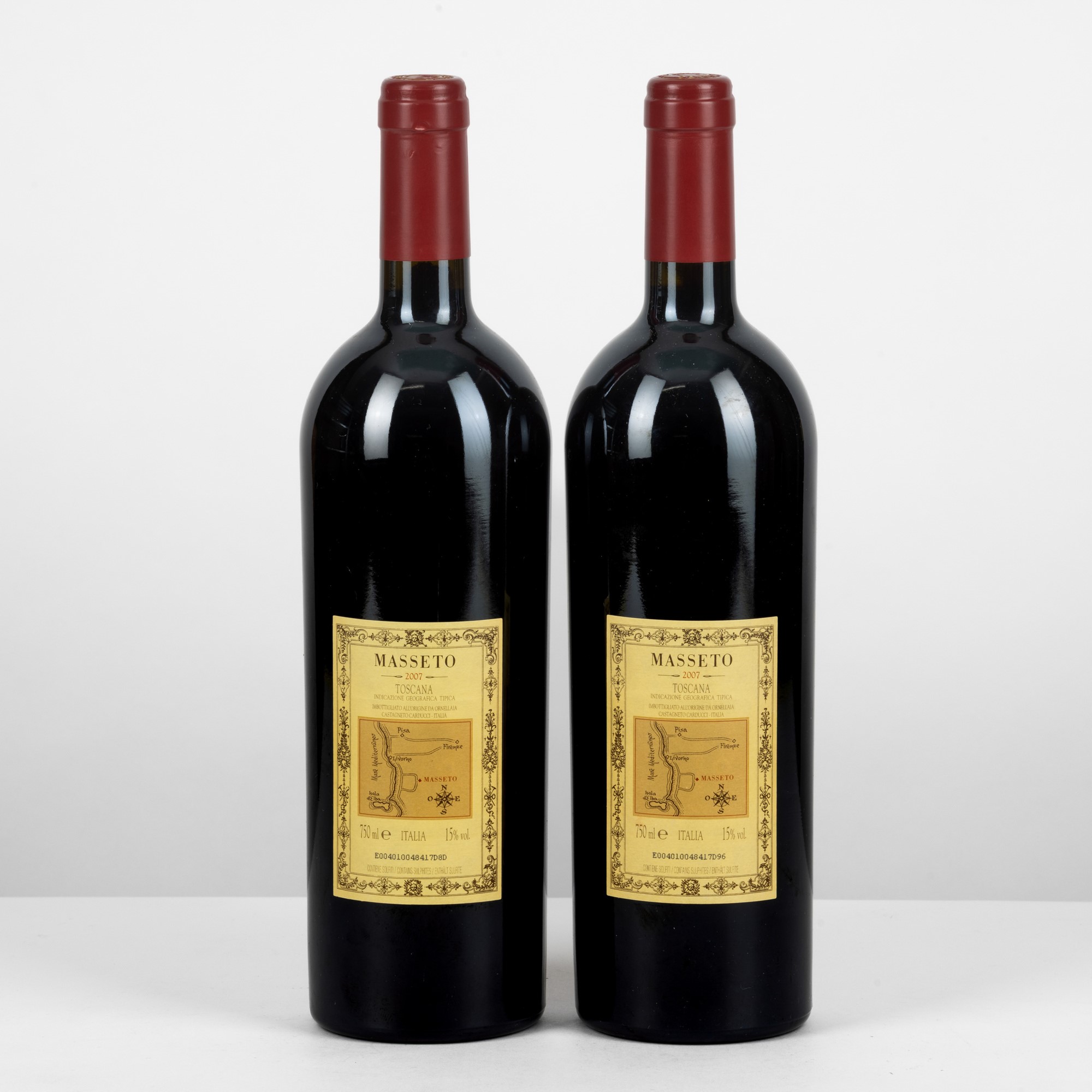Tenuta Ornellaia, Masseto 2007, 3 bottiglie da 75 cl