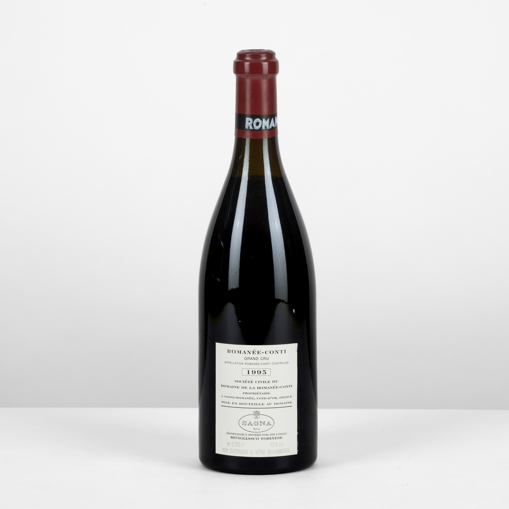 Domaine de La Romanee Conti, Romanee Conti 1995, bottiglia n°02024