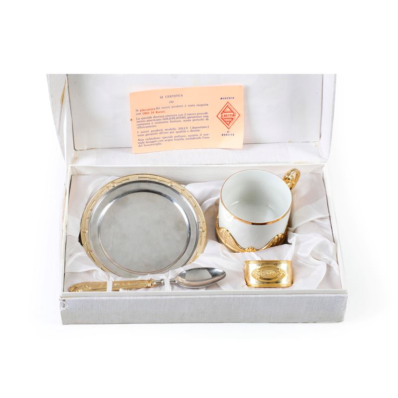 Servizio da caffè per una persona "Bettini"  - Asta Antiquariato - Cambi Casa d'Aste