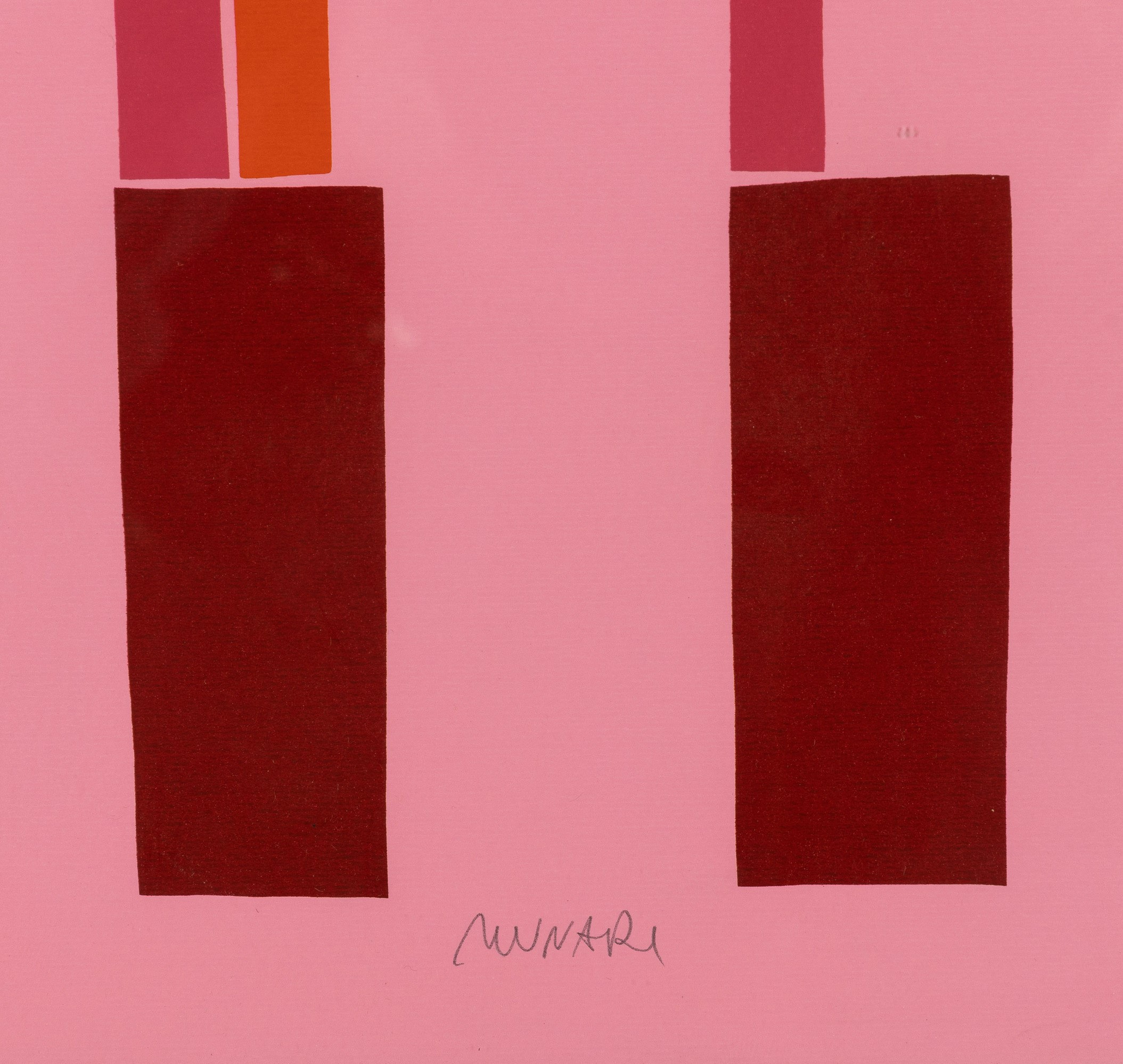 Bruno Munari - Senza titolo, litografia