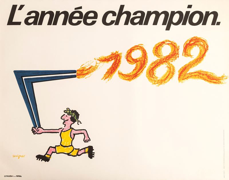 Raymond Savignac : Citroën  - Asta Manifesti e Collectibles - Cambi Casa d'Aste