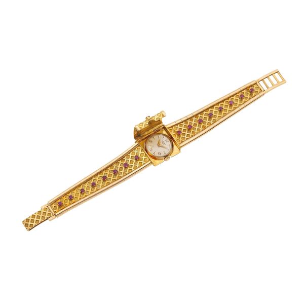 Orologio da polso Longines con piccoli rubini
