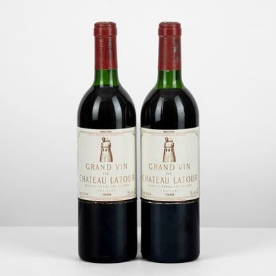 Chateau Latour, Pauillac 1988, 2 bottiglie (75cl)