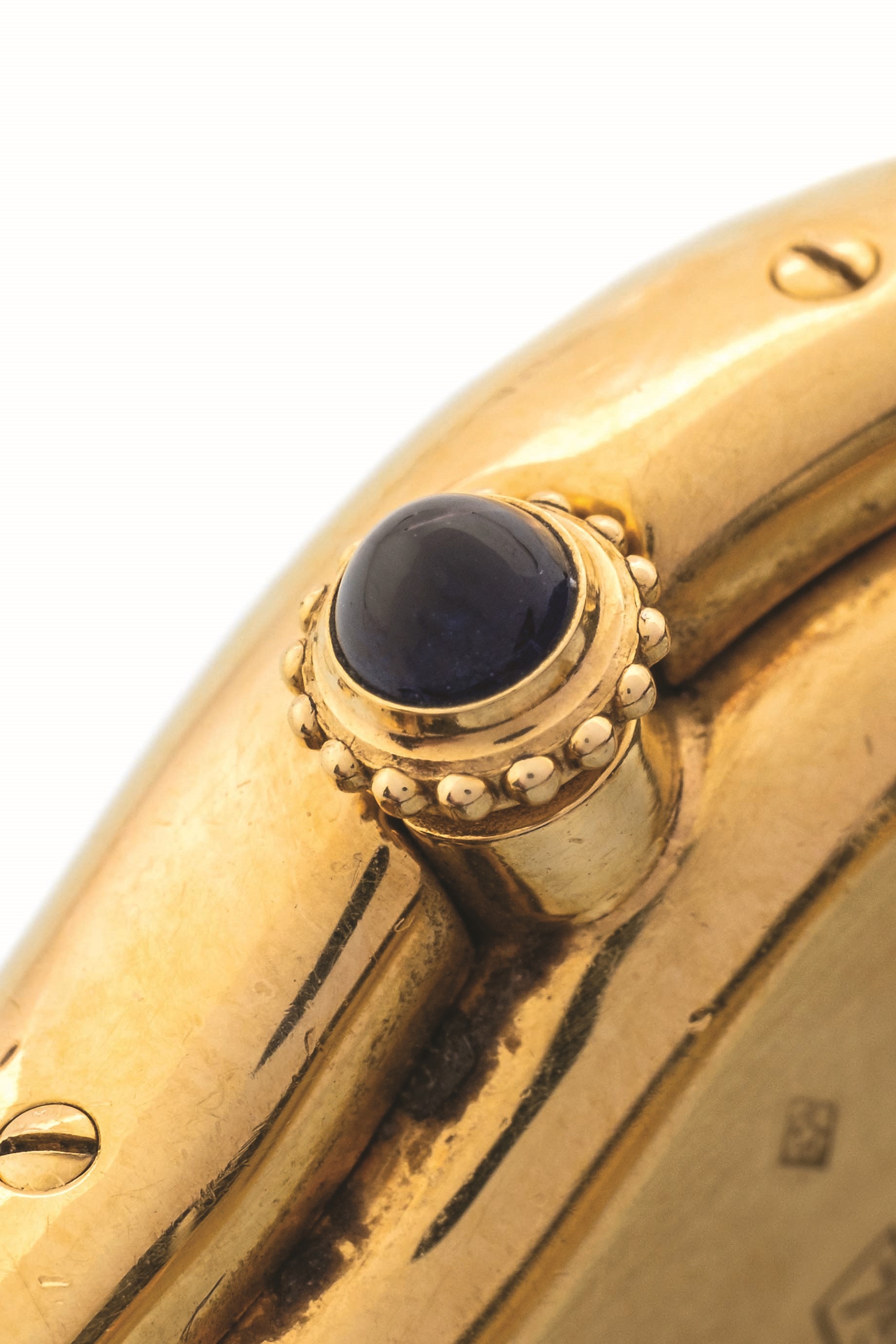 Cartier - Crash Paris in oro giallo 18k, quadrante Argentè con numeri Romani, 1991