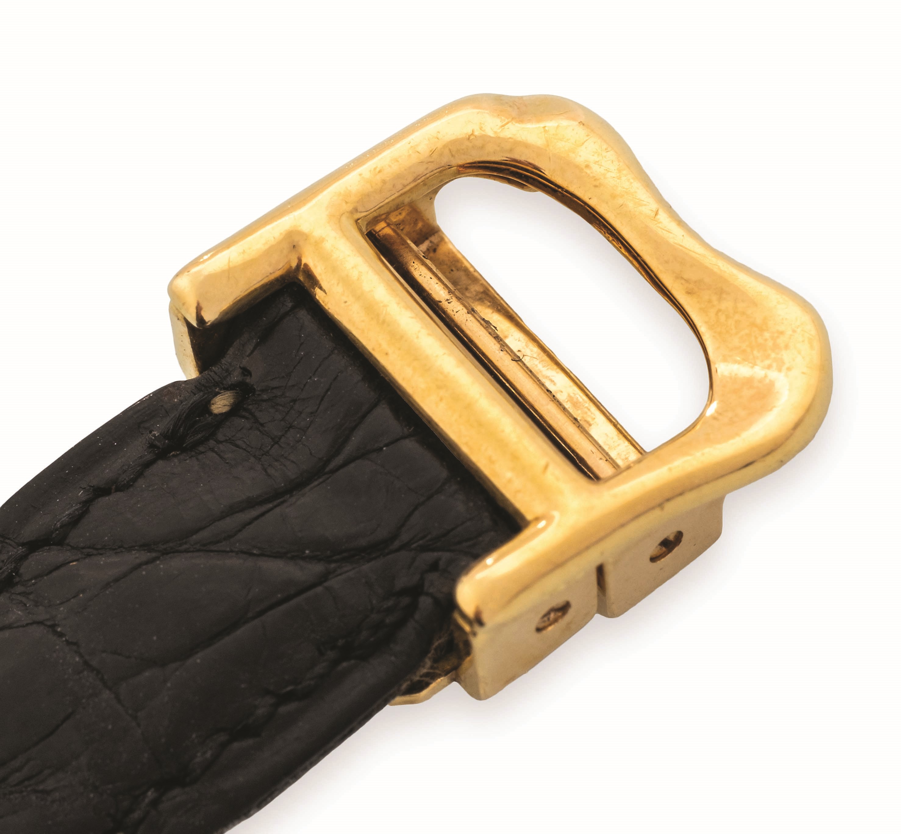 Cartier - Crash Paris in oro giallo 18k, quadrante Argentè con numeri Romani, 1991