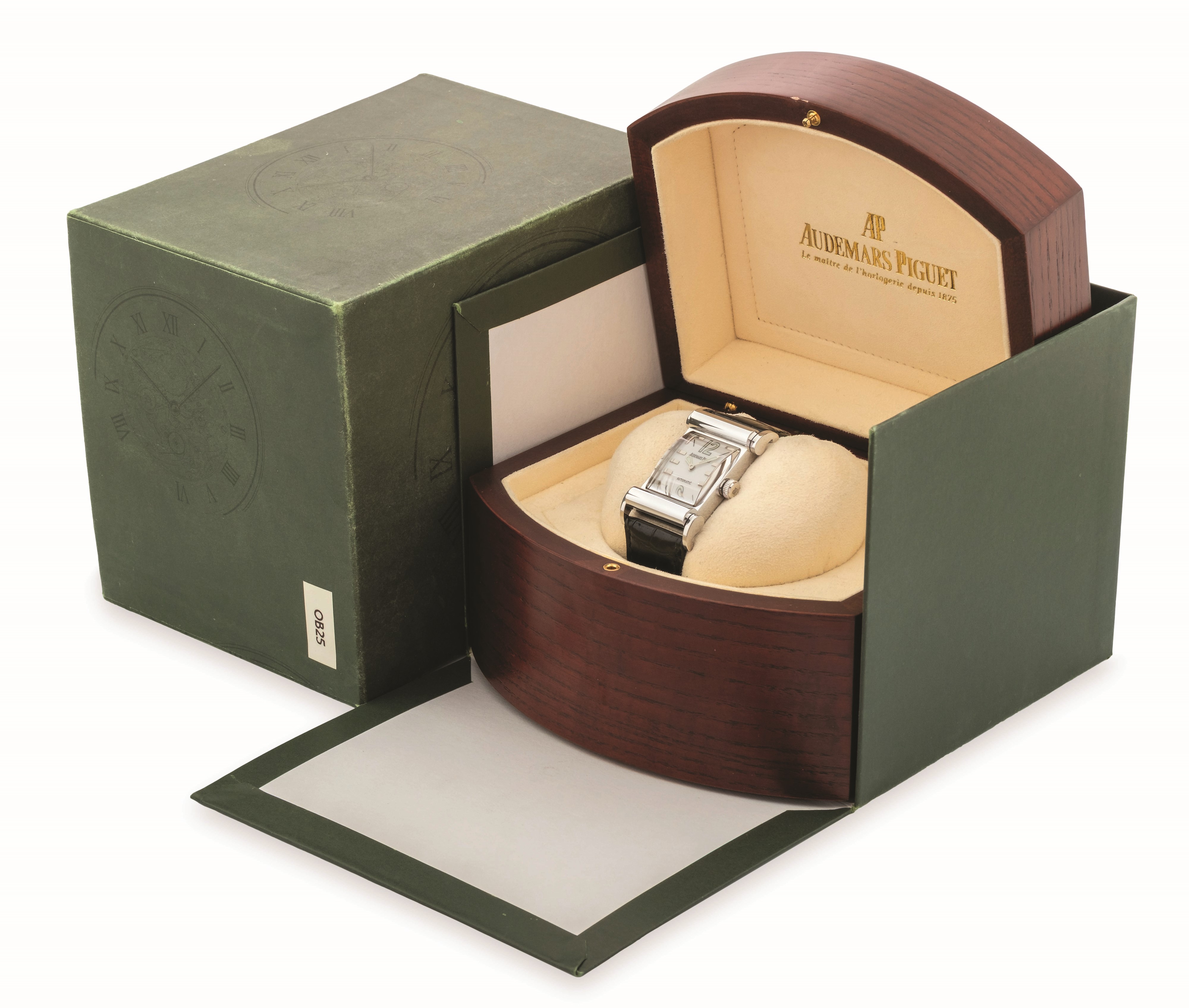 Audemars Piguet - Canapè in oro bianco 18k con quadrante bianco, circa 2010