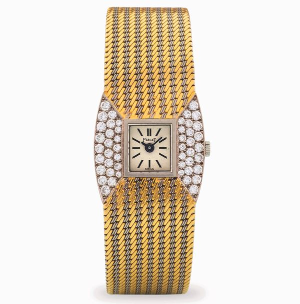 Limelight in oro giallo e oro bianco 18k con diamanti, circa 1960